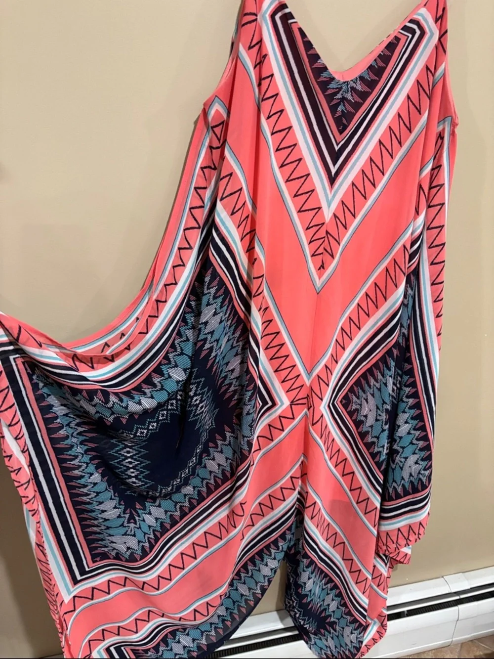 Handkerchief boho maxi - Picture 2 of 3